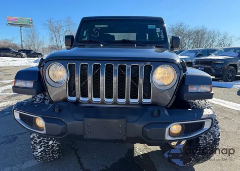2020 Jeep Gladiator Overland z USA, uszkodzony, nr VIN 1C6HJTFG4LL180292